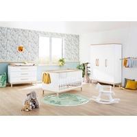 BABYZIMMER LIGHT  - Ahornfarben/Weiß, Design, Holzwerkstoff - Pinolino