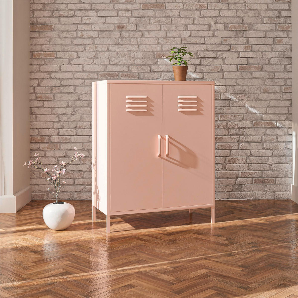 HIGHBOARD Mission District  in 40/102/80 cm  - Pink, Design, Metall (40/102/80cm) - MID.YOU