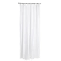 DUSCHDRAPERI Solid 180/200 cm  - vit, Basics, textil (180/200cm) - Best Price