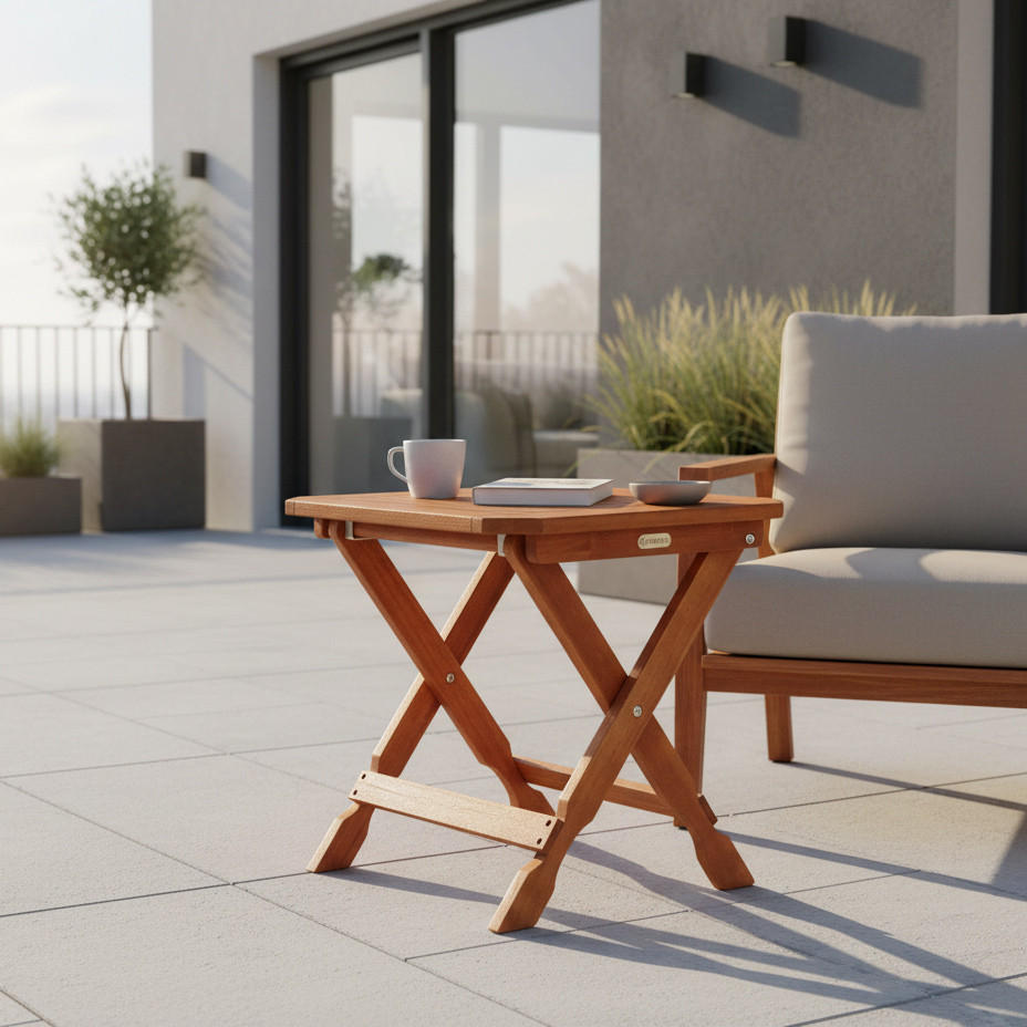 KLAPPHOCKER Naturfarben  - Naturfarben, KONVENTIONELL, Holz (50/50/50cm) - Gardenson