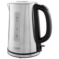 WASSERKOCHER 1,7 L  - Edelstahlfarben/Schwarz, Basics (15,5/24/22cm) - CASO Design