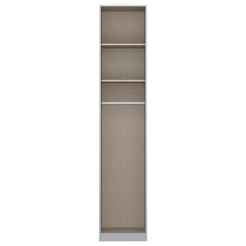 Thumbnail - Rauch Möbel Drehtürenschrank Rauch Alabama, Hellgrau, Holzwerkstoff, 2 Fächer, 47x229x54 cm, Blauer Engel, Goldenes M, B...