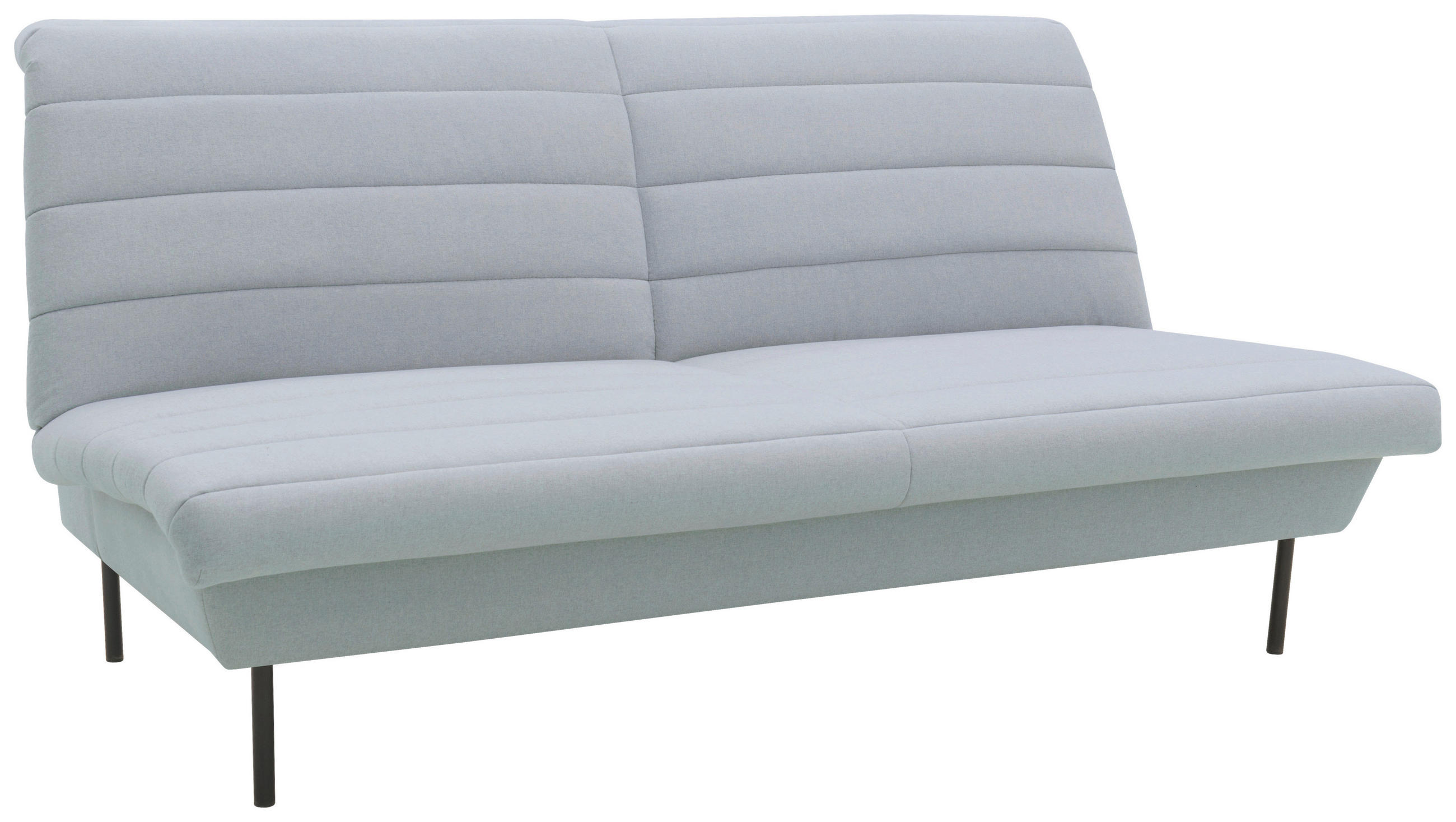 2-SITZER-SOFA Blau  - Blau/Schwarz, Design, Textil/Metall (185/92/103cm) - LOOKS by W.Joop