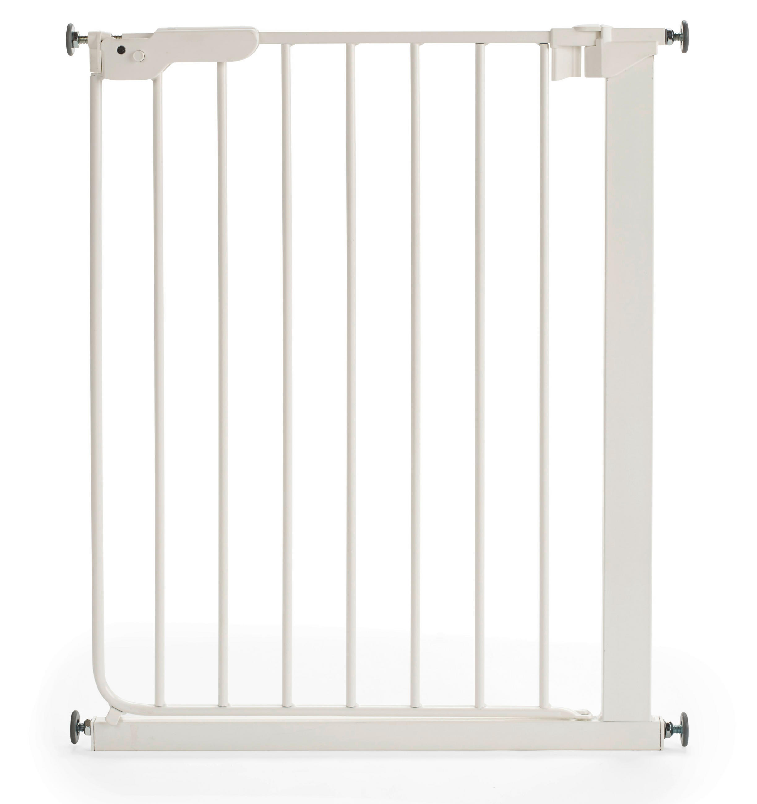 TÜRSCHUTZGITTER 66,5/73 cm  - Weiß, Basics, Metall (66,5/73cm) - Baby Dan