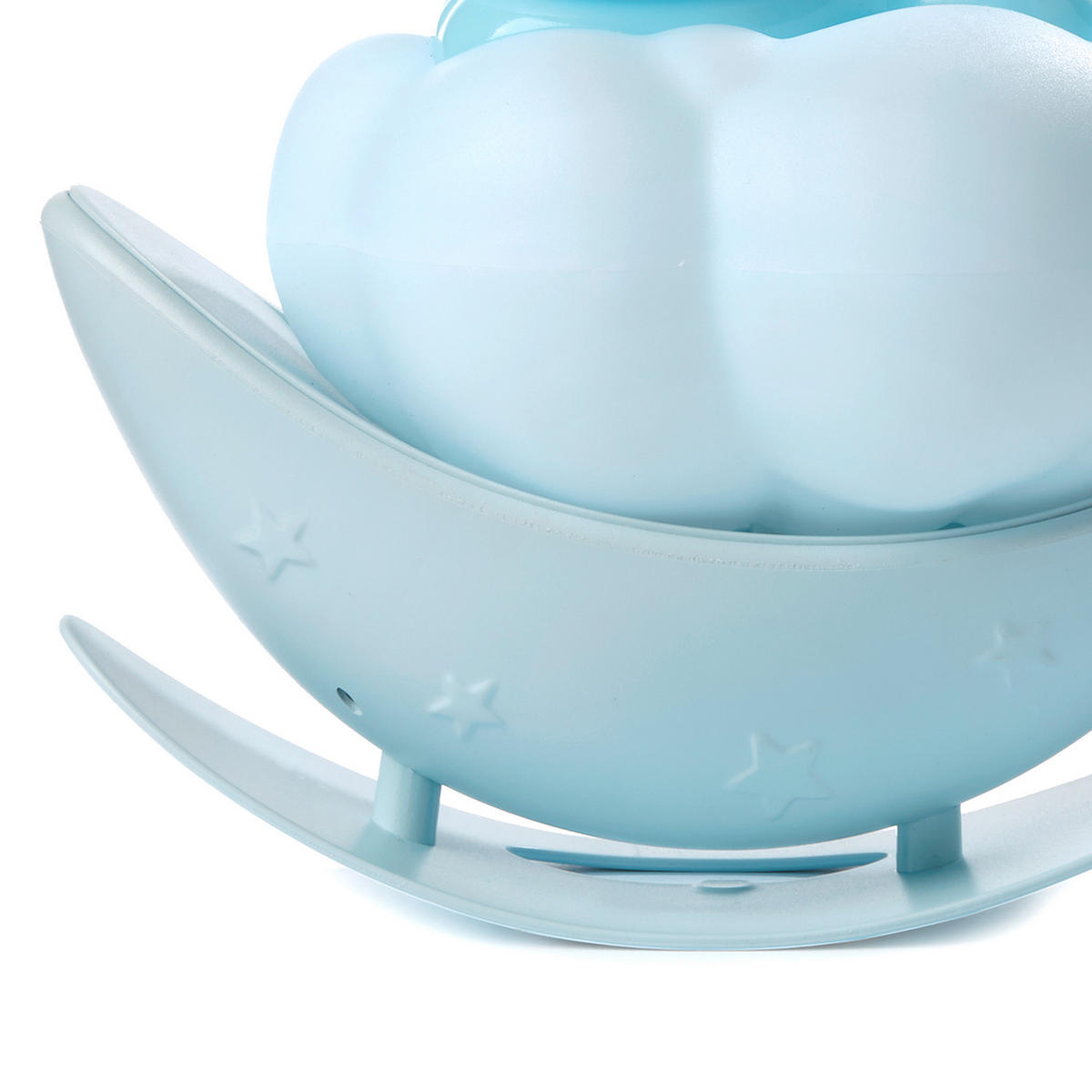 KINDERTISCHLEUCHTE 080 NUVOLINA  - Pastellblau/Weiß, Basics, Kunststoff (11/6.5/12.5cm)