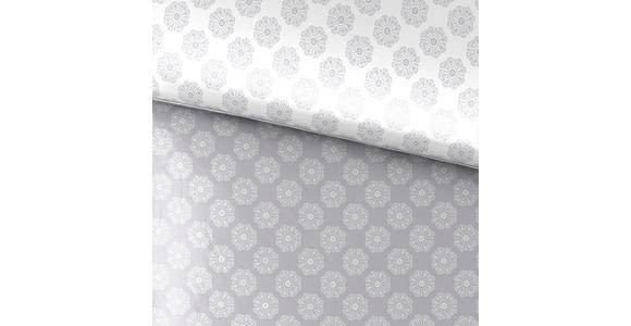 WENDEBETTWÄSCHE 140/220 cm - Grau, KONVENTIONELL, Textil (140/220cm) - Esposa