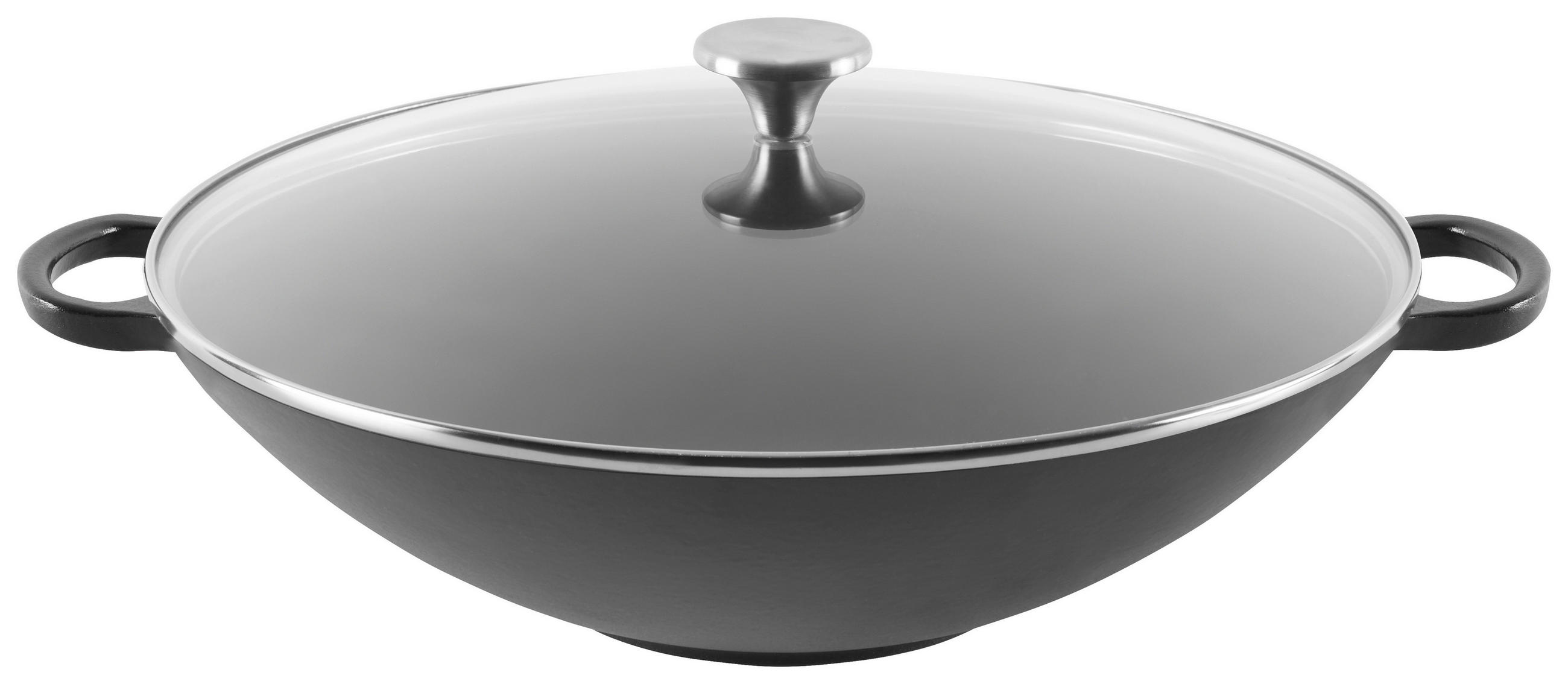 VOK  36 cm     - providno/crna, Konvencionalno, staklo/metal (36cm) - Homeware Profession.