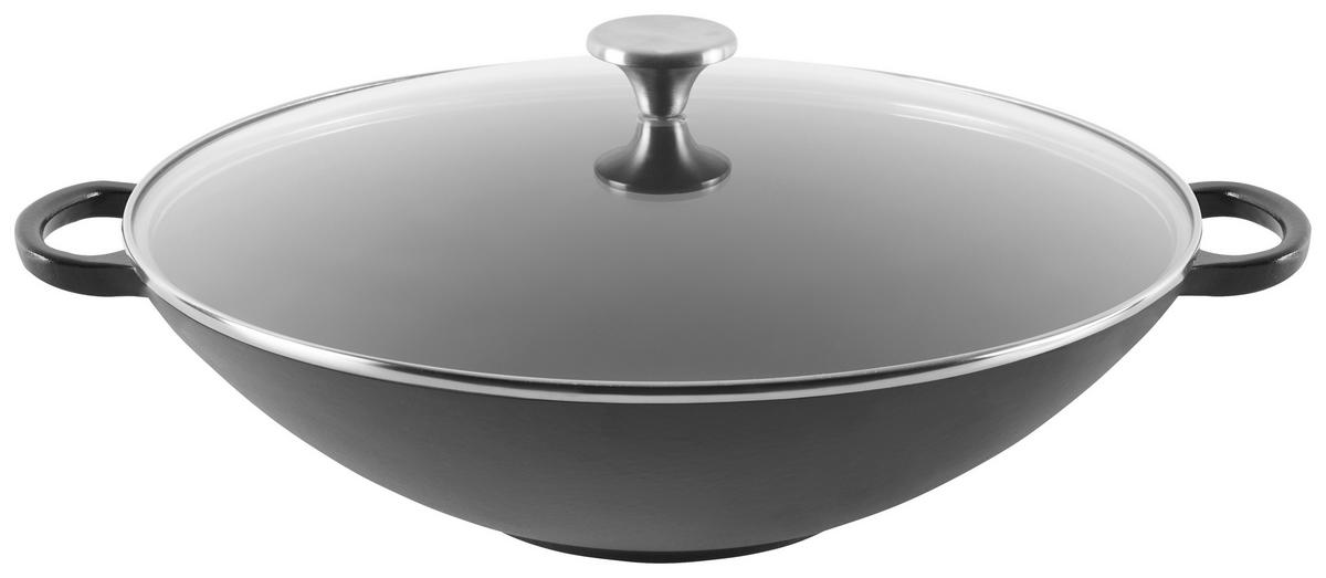 VOK  36 cm     - providno/crna, Konvencionalno, staklo/metal (36cm) - Homeware Profession.