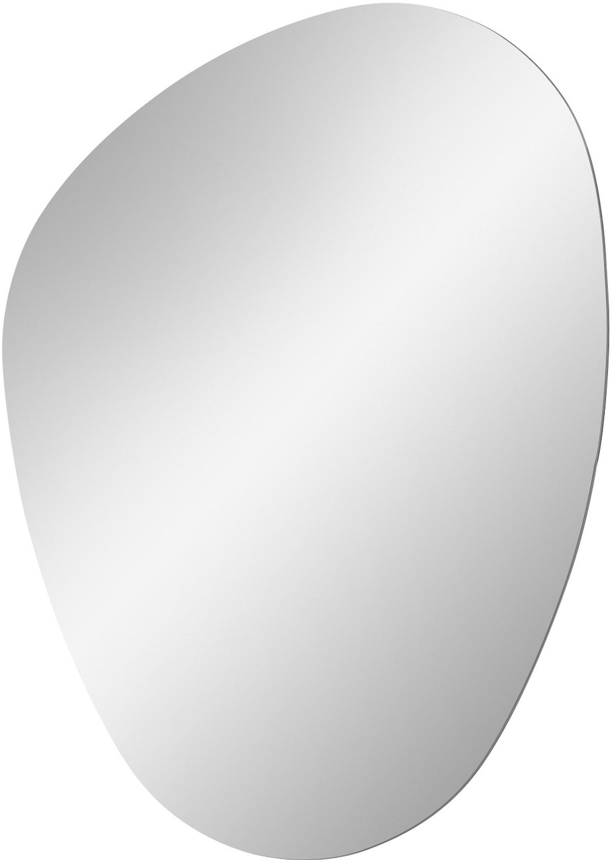 BADEZIMMERSPIEGEL 55,1/72,25/4,2 cm  - Silberfarben, KONVENTIONELL, Glas (55,1/72,25/4,2cm) - Xora
