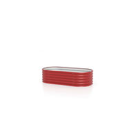 HOCHBEET 82,1/40,1/162,1 cm  - Rot, Basics, Metall (82,1/40,1/162,1cm)