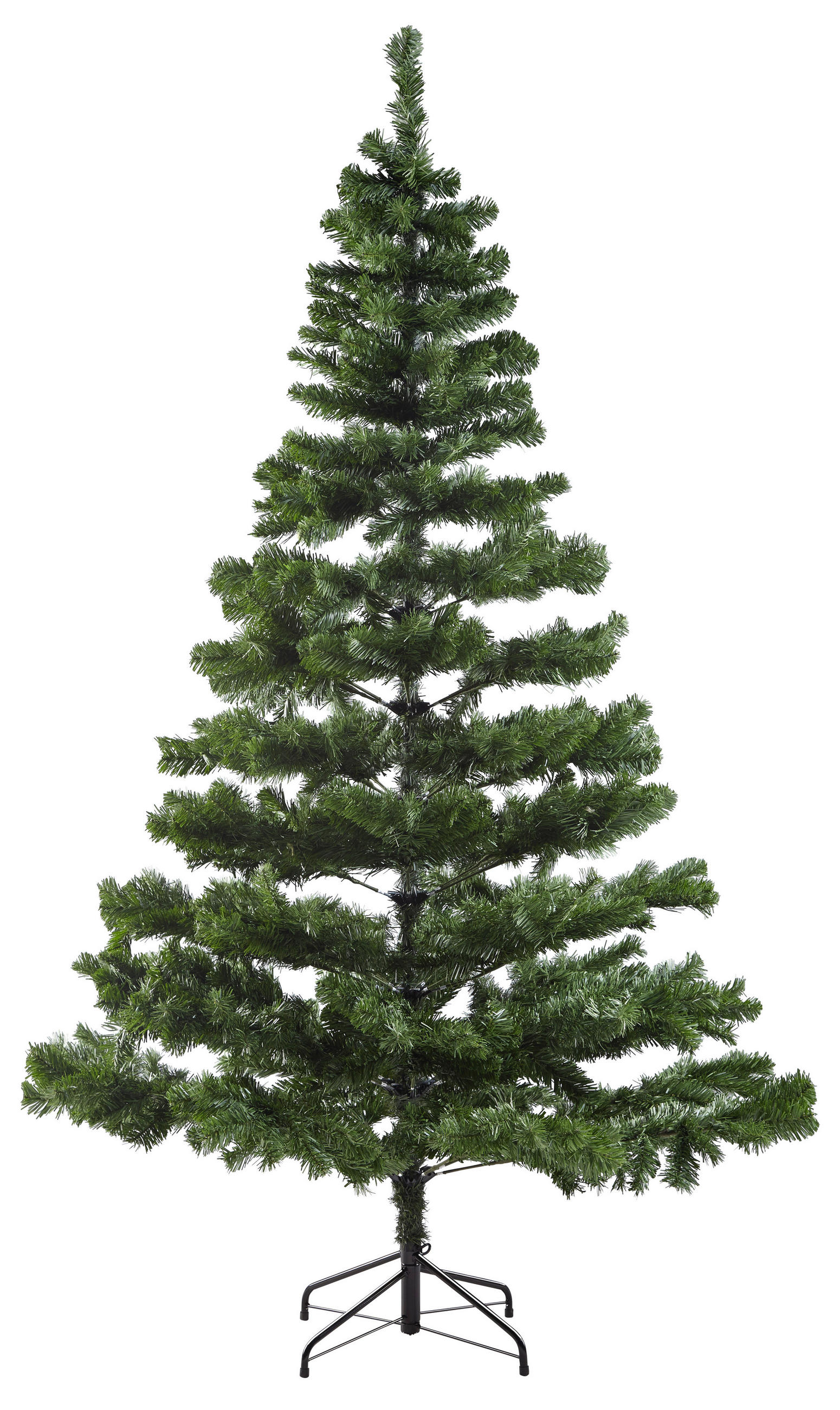 WEIHNACHTSBAUM 210 cm  - Grün, Lifestyle, Kunststoff/Metall (210cm) - X-Mas