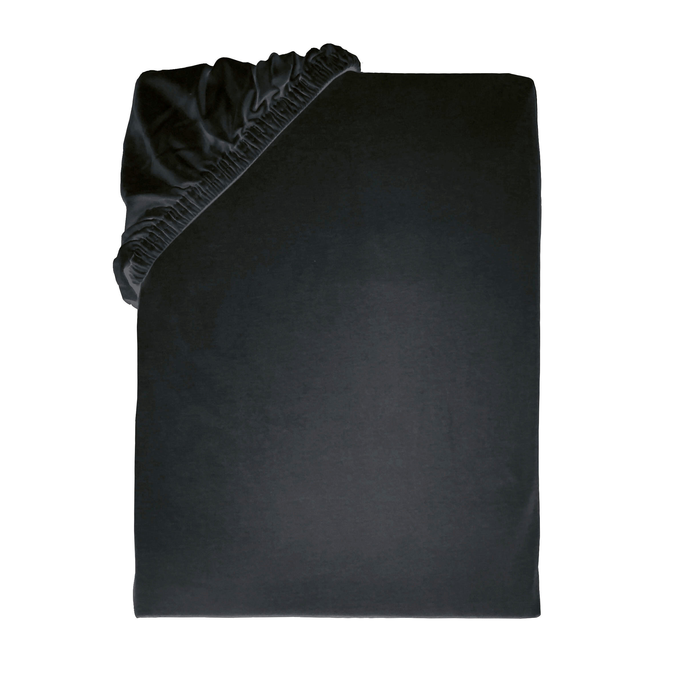 SPANNLEINTUCH 90-100/200 cm  - Schwarz, Basics, Textil (90-100/200cm) - Tom Tailor