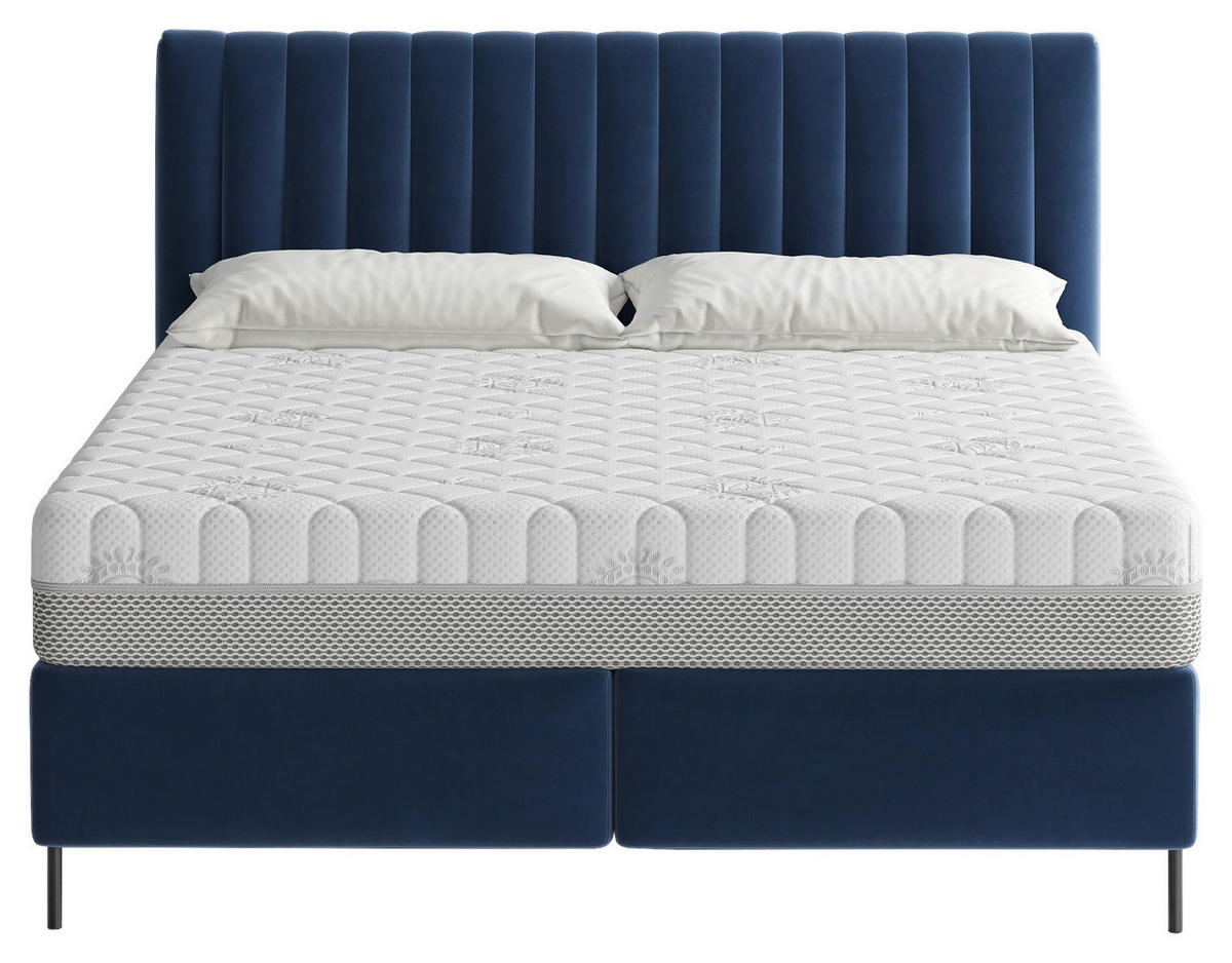 WENDEMATRATZE 200/200 cm, Höhe ca.: 22 cm, H4 + H4 = sehr fest,  - Weiß, Basics, Textil (200/200cm) - Chameo