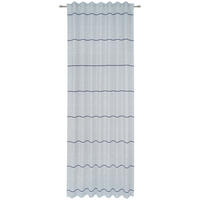 FERTIGVORHANG halbtransparent  - Blau, Design, Textil (140/245cm) - Esposa