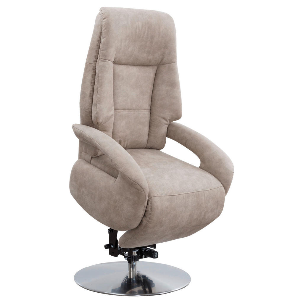 Thumbnail - Sit & More Relaxsessel, Beige, Textil, 74x111x77 cm, Goldenes M, Oeko-Tex® Standard 100, Made in Europe, DGM-Klimapakt, ...