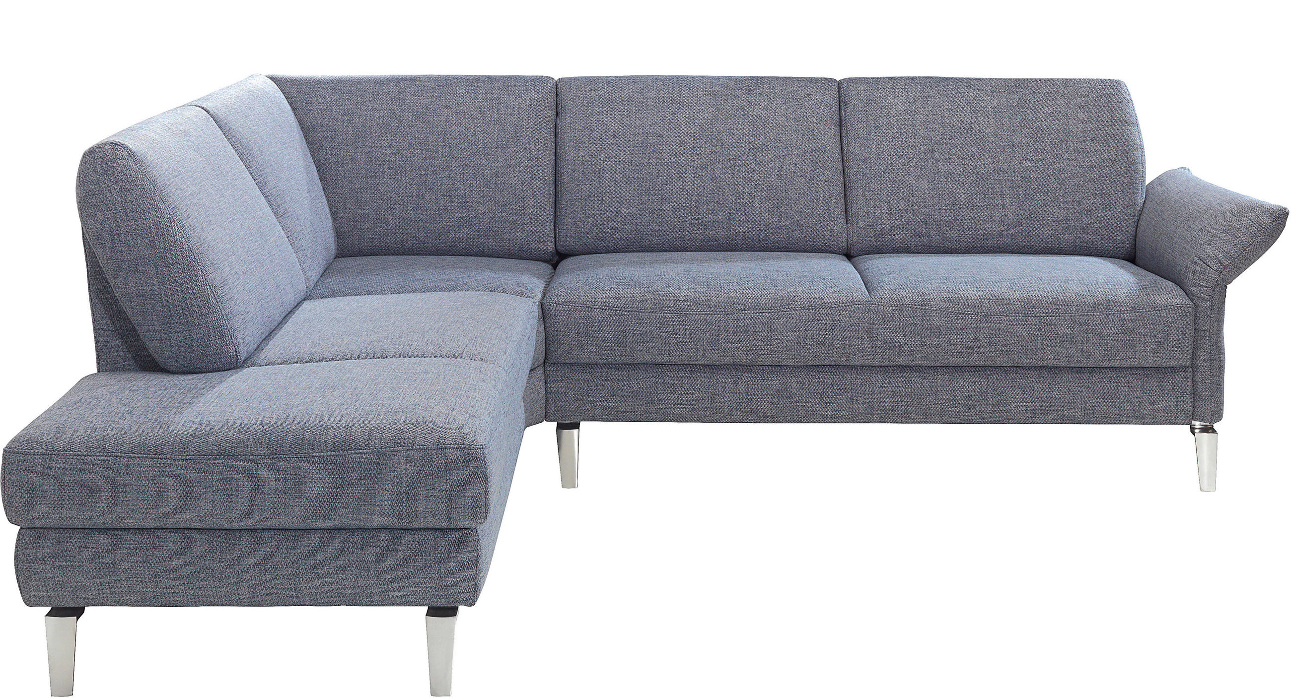 Ada Austria ROHOVÁ SEDAČKA, textil, světle šedá