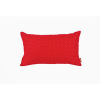 UKRASNI JASTUK 30/50 cm   PIKA  - srebrna/crvena, Konvencionalno, tekstil (30/50cm)