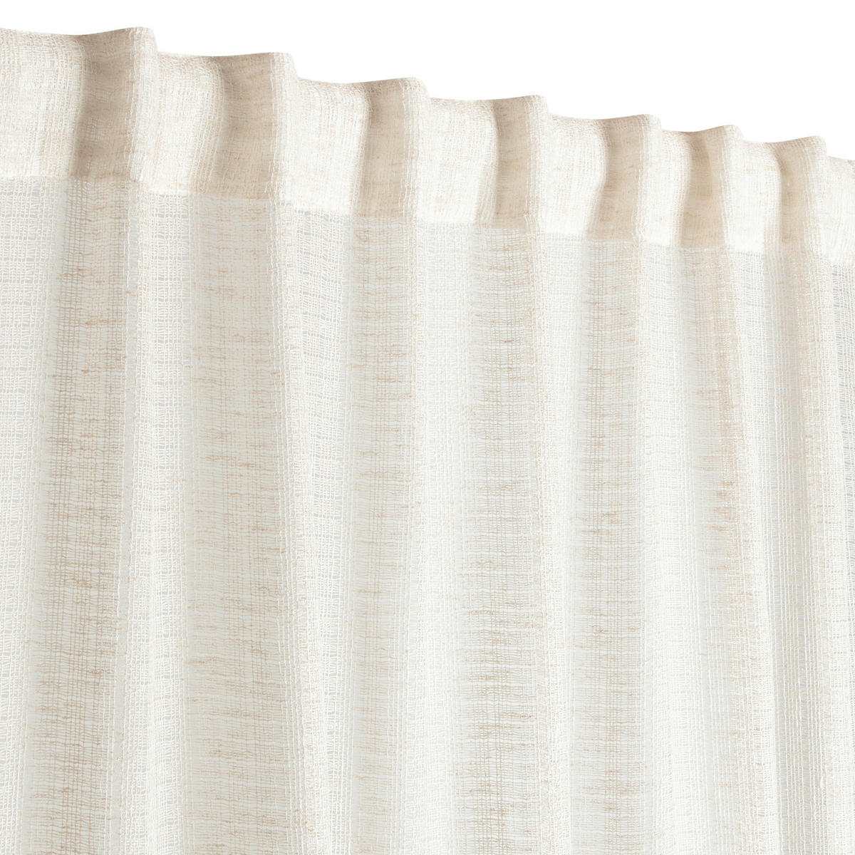 FERTIGVORHANG transparent  - Beige, Basics, Textil (140/240cm)