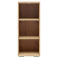 AKTENREGAL Eichefarben  - Eichefarben/Schwarz, KONVENTIONELL, Holzwerkstoff/Kunststoff (42/100/41cm) - Carryhome