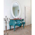 SIDEBOARD  in 122/86/57 cm  - Blau/Messingfarben, Design, Holz/Metall (122/86/57cm) - Landscape