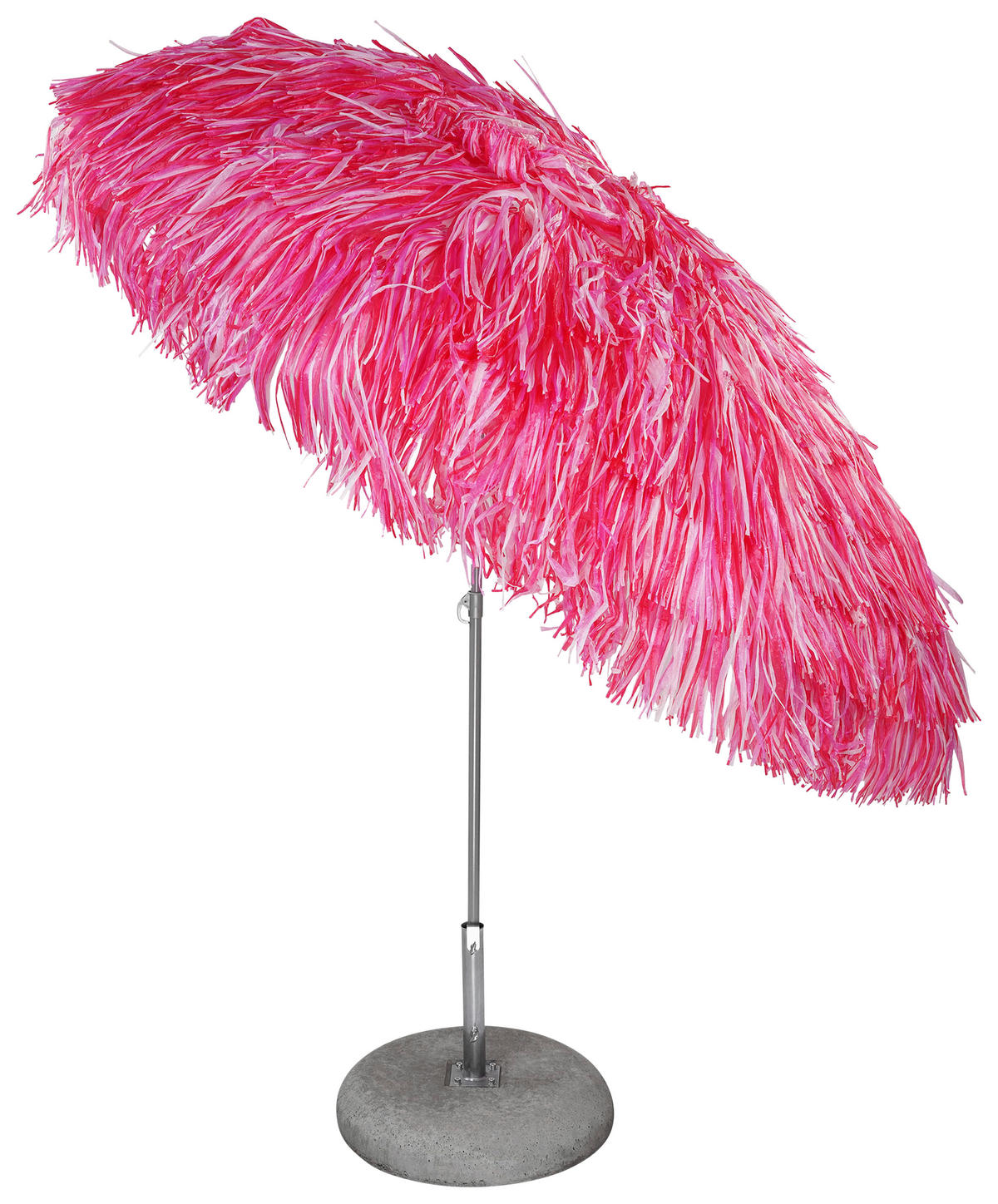 SONNENSCHIRM 200x200 cm Rosa  - Alufarben/Rosa, Design, Textil/Metall (200/200cm) - Jan Kurtz