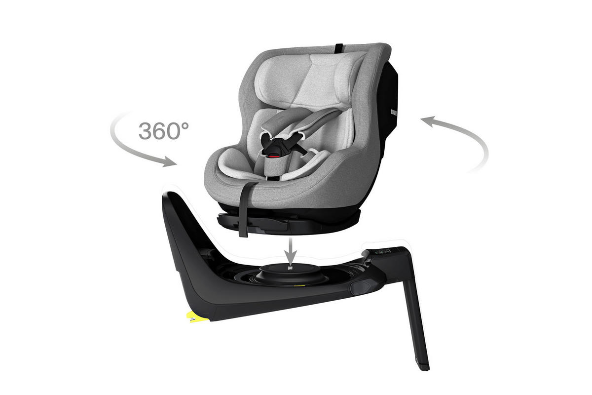 REBOARDER-KINDERSITZ  - Hellgrau, Basics, Textil (44/61/73cm) - Thule