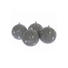 CHRISTBAUMKUGEL-SET 4-teilig Silberfarben - Silberfarben, Kunststoff (10cm) CHRISTBAUMKUGEL-SET 4-teilig Silberfarben - Silberfarben, Kunststoff (10cm)