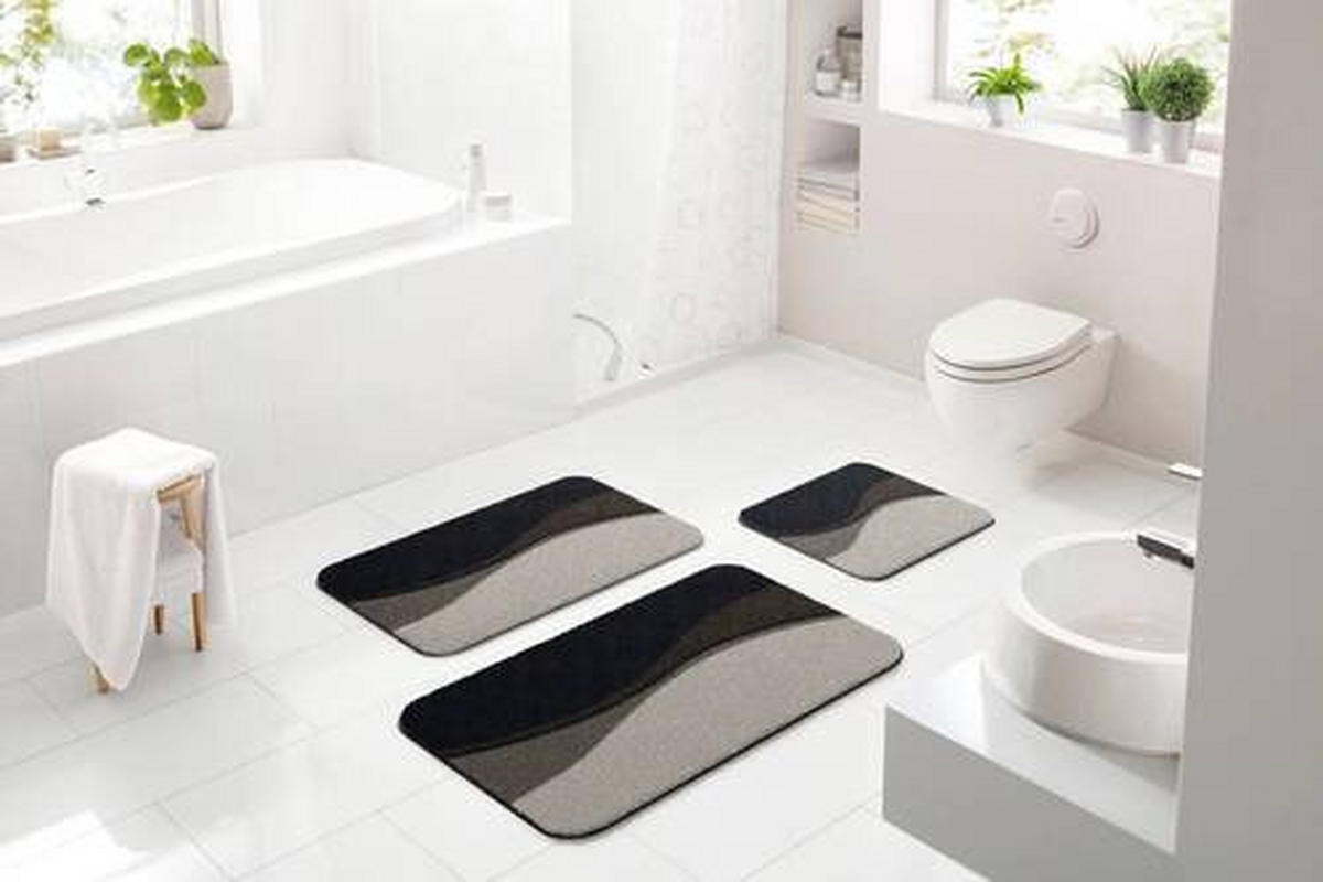 BIDET-VORLEGER Braun 40/50 cm  - Braun, Basics, Kunststoff/Textil (40/50cm) - Grund