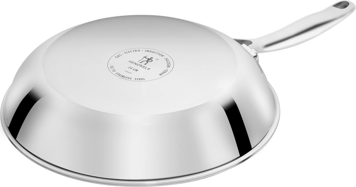 BRATPFANNE Paradigm PTFE-Antihaftbeschichtung 24 cm  - Edelstahlfarben, Basics, Metall (24cm) - Henckels by ZWILLING