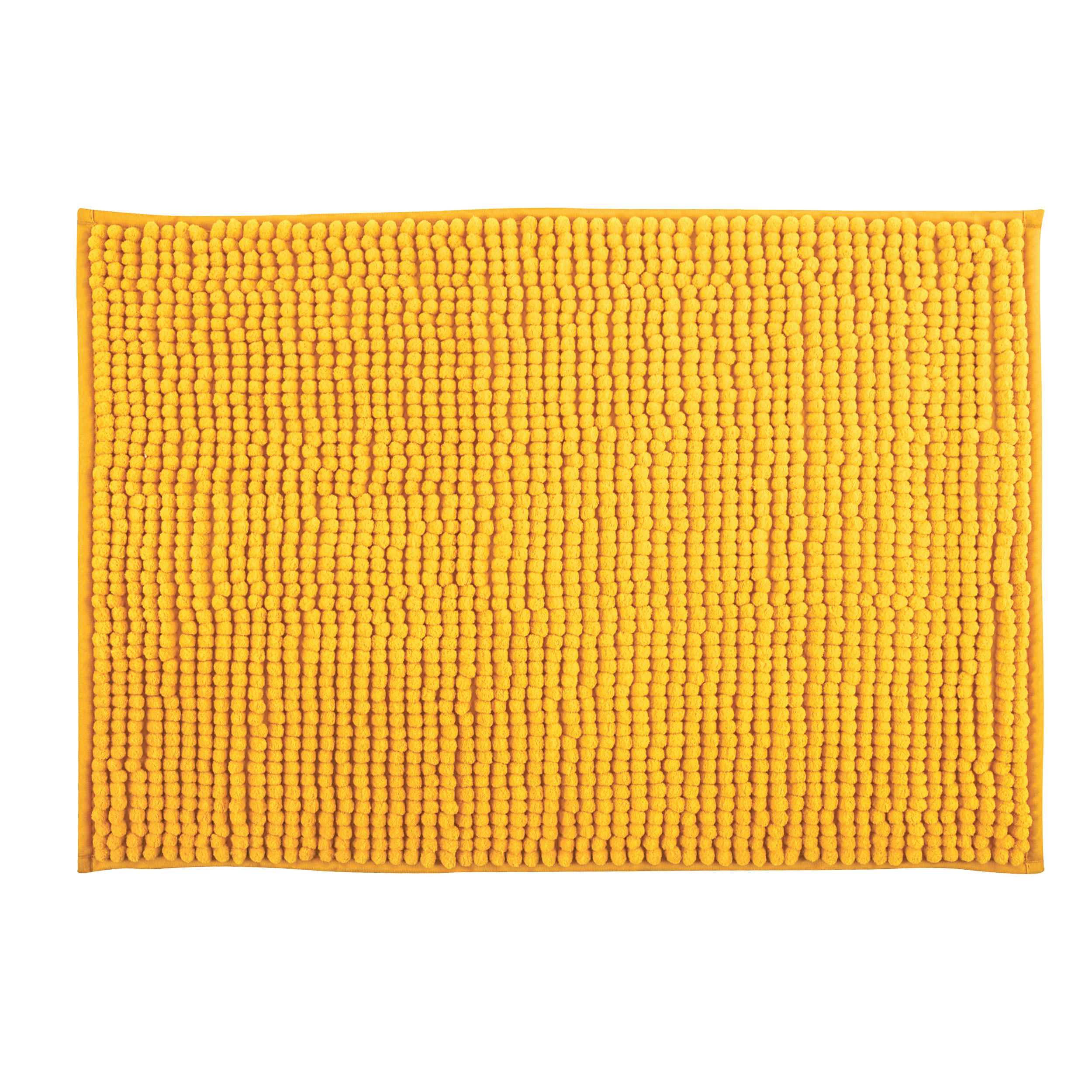 BADEMATTE Gelb 50/80 cm  - Gelb, Basics, Textil (50/80cm) - MSV