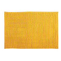 BADEMATTE Gelb 50/80 cm  - Gelb, Basics, Textil (50/80cm) - MSV
