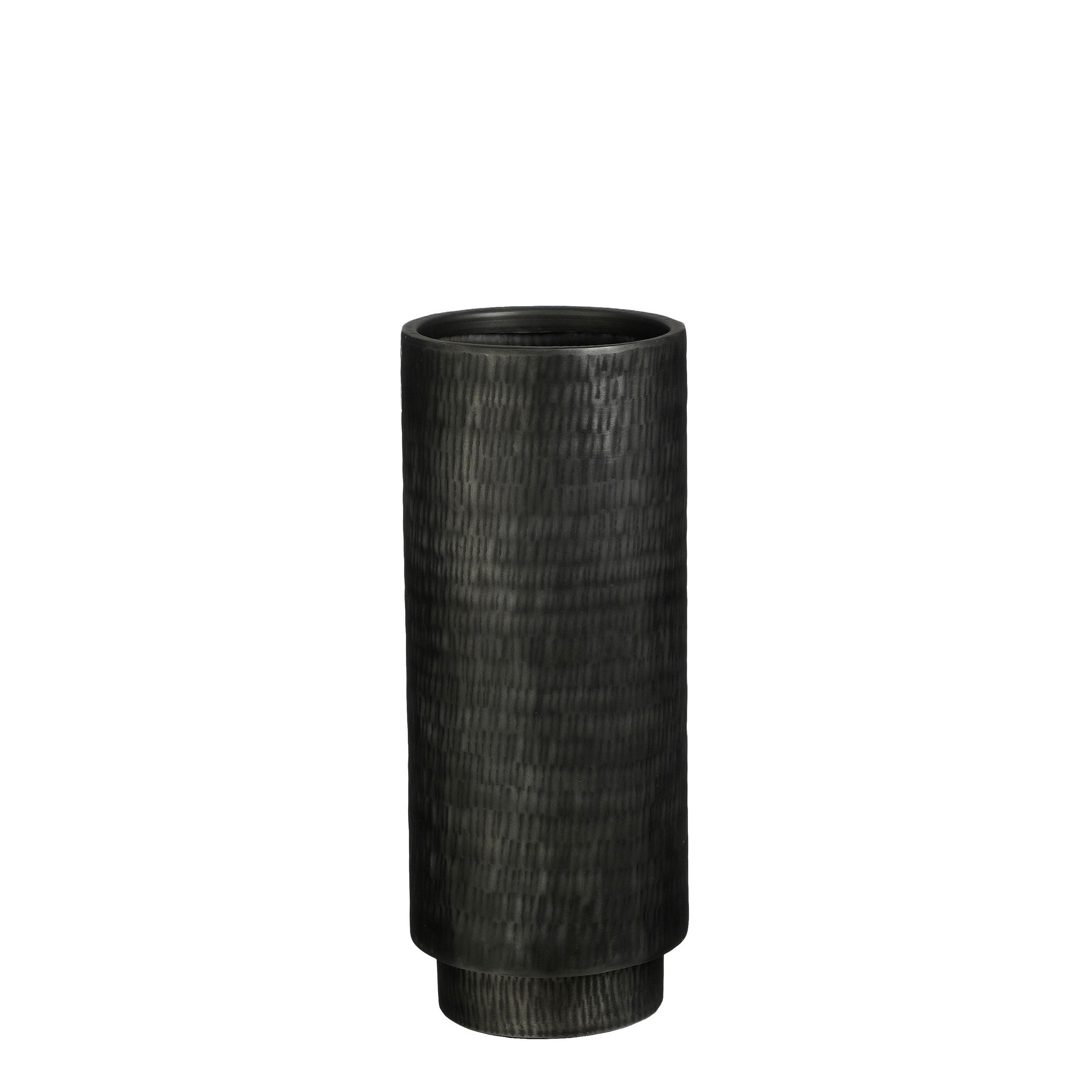 CVETLIČNI LONEC - siva, Basics, kovina (75/30cm)