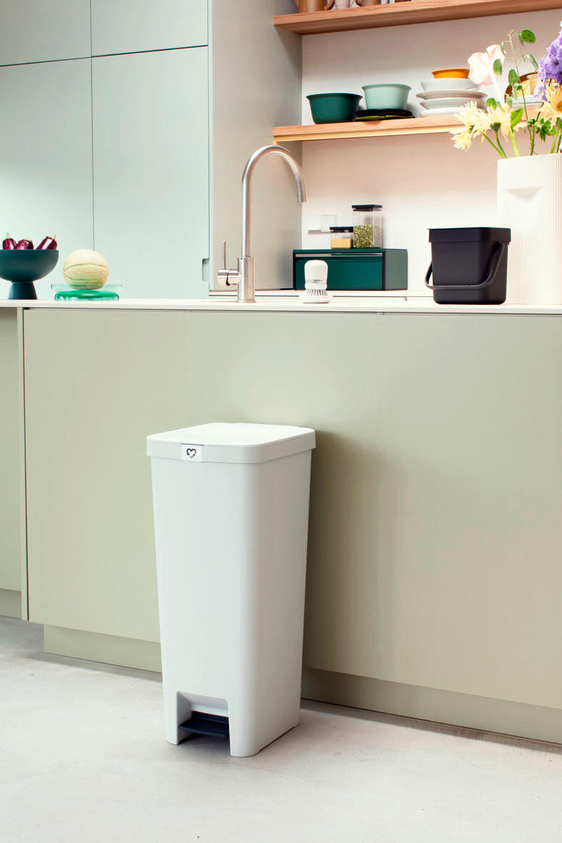KANTA ZA SMEĆE  40 l   - svetlosiva, Osnovno, plastika (28/66.6/35.2cm) - Brabantia