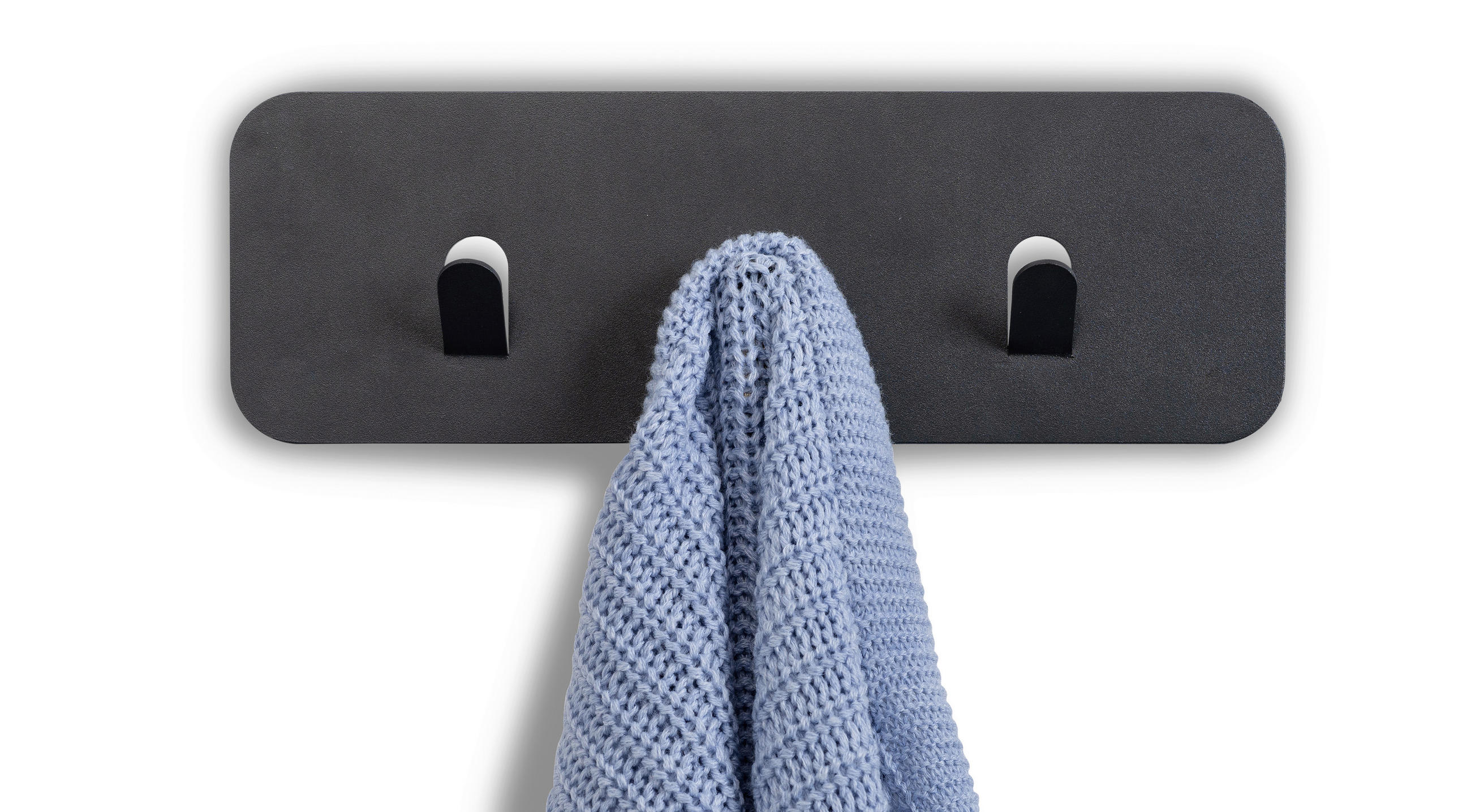HAKENLEISTE  in Anthrazit  - Anthrazit, Design, Metall (30/10/3cm) - Xora