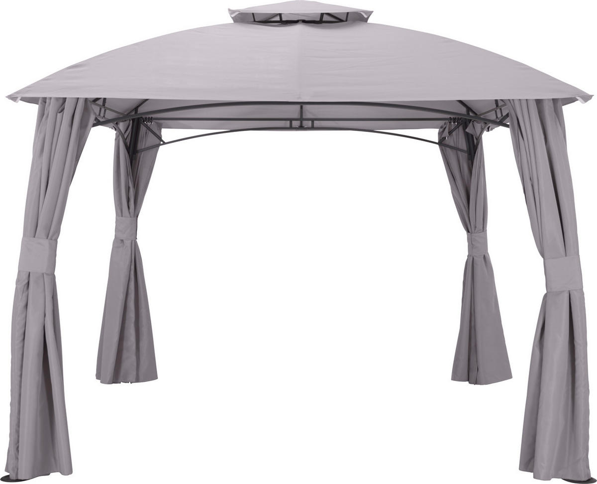 PAVILJON - siva/antracit, Osnovno, tekstil/metal (400/270/300cm) - Ambia Garden