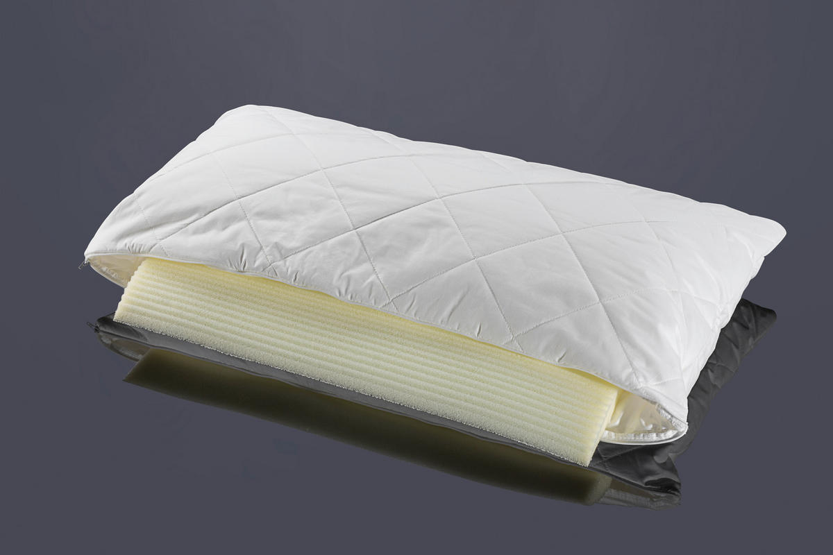 KOPFKISSENBEZUG Vario Breeze 40/80 cm  - Weiß, Basics, Textil (40/80cm) - Centa-Star