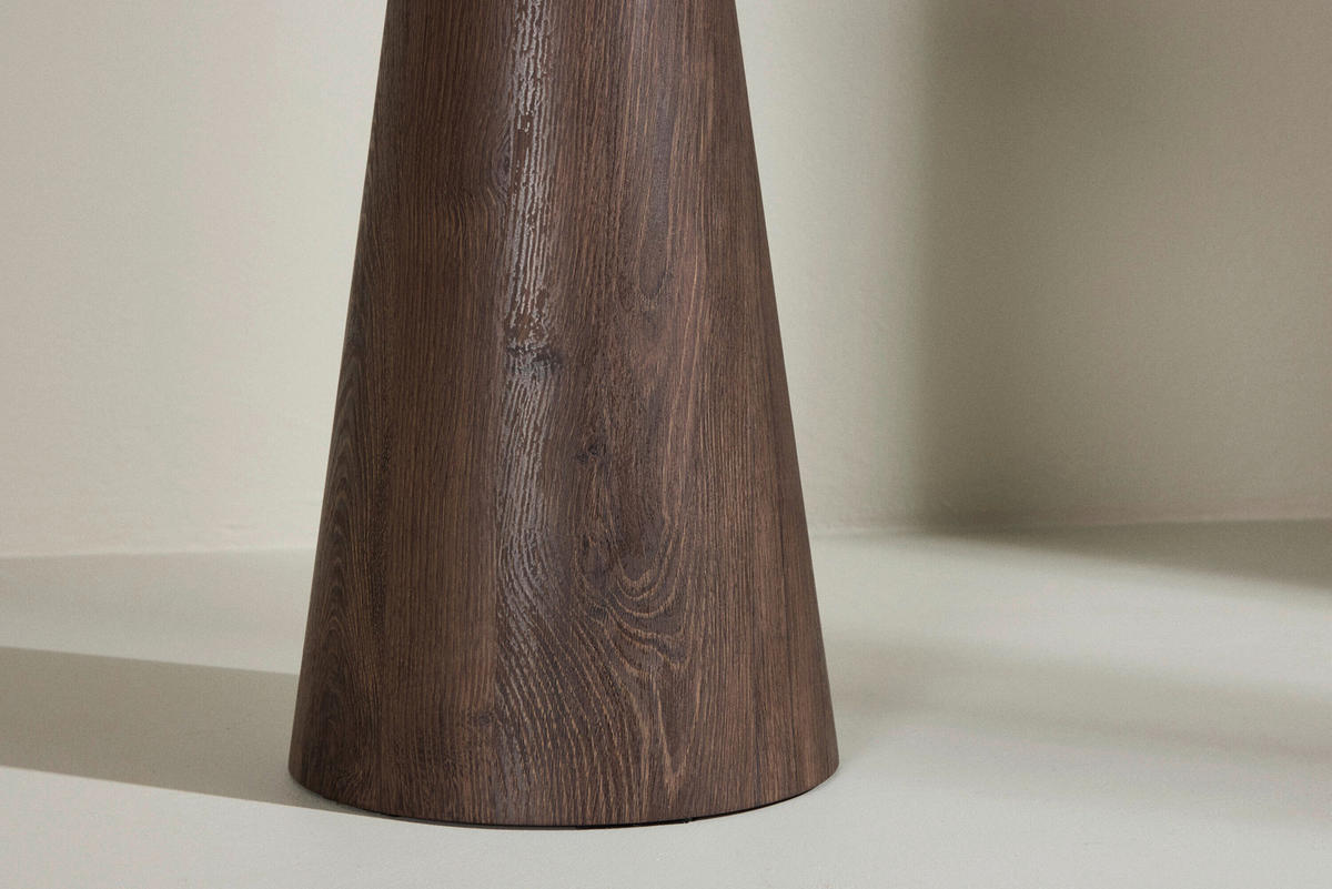 SIDOBORD i trä  - mocca, Modern, trä (35/45cm) - Livetastic