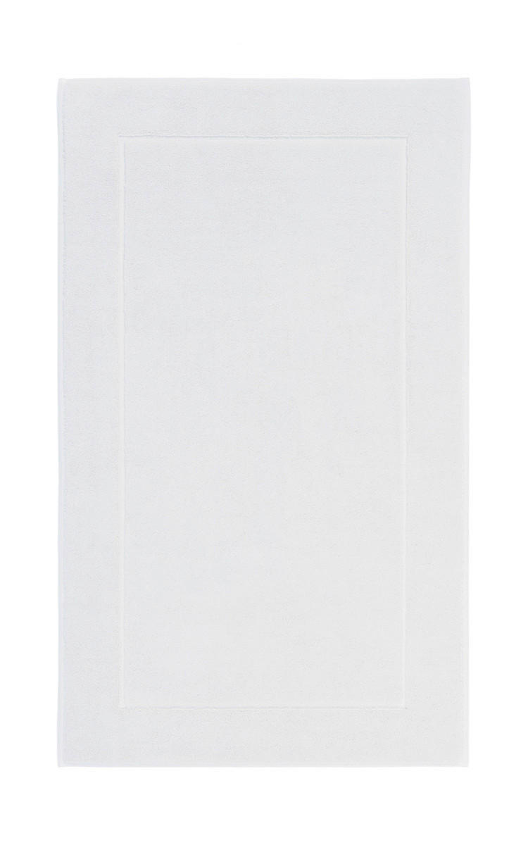 BADEMATTE London Weiß 70/120 cm  - Weiß, Basics, Kunststoff/Textil (70/120cm) - Aquanova