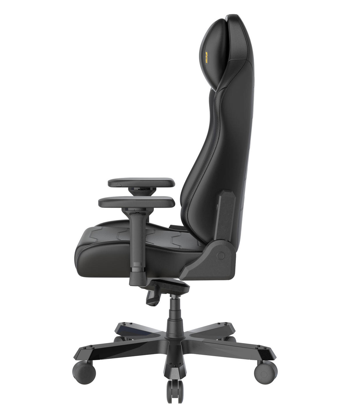 GAMINGSTUHL  in Lederlook Schwarz  - Schwarz, KONVENTIONELL, Textil/Metall (70/133/70cm) - Dxracer