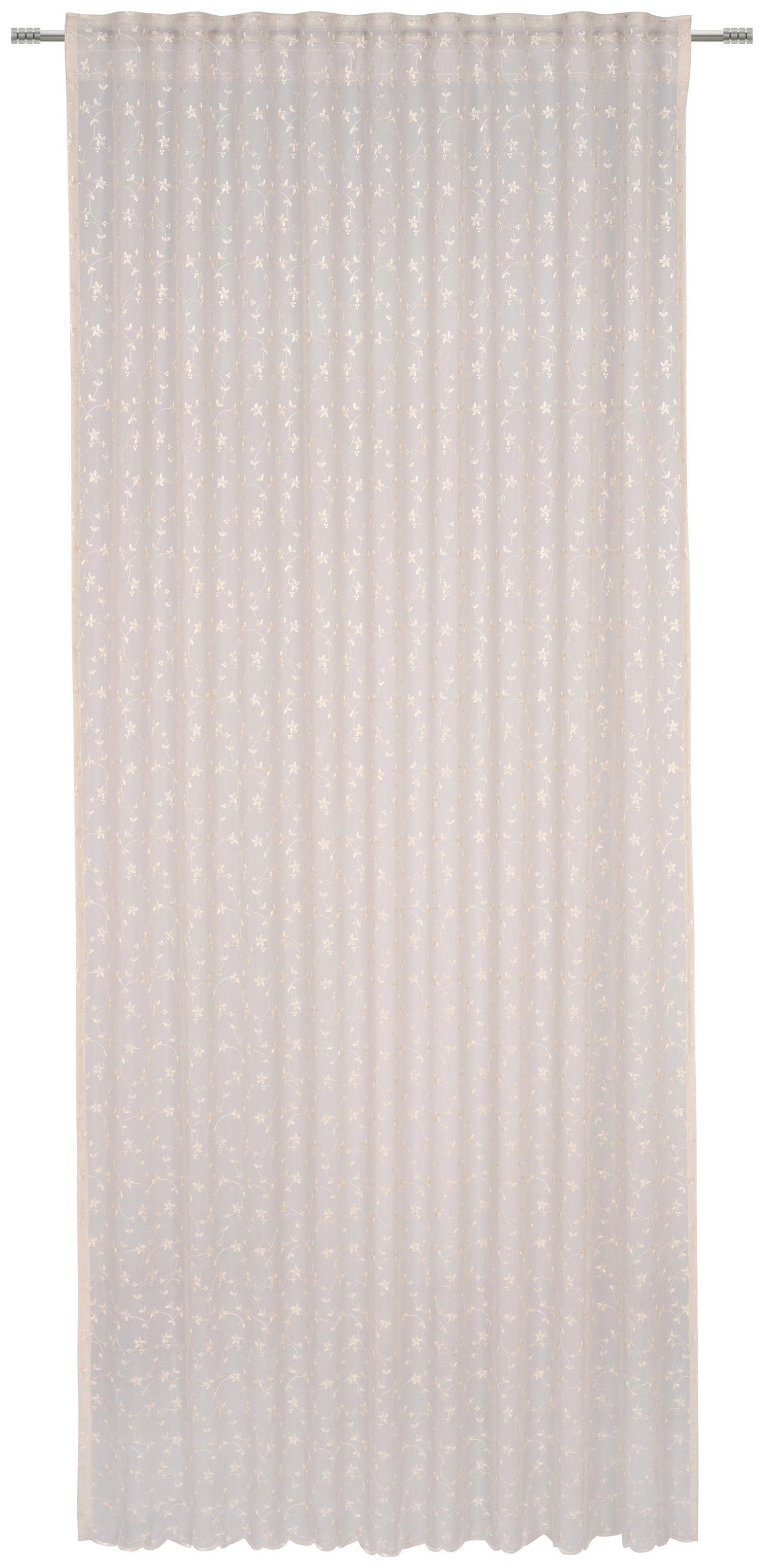 GOTOVA ZAVESA krem  140/245 cm  - krem, Osnovno, tekstil (140/245cm) - Esposa