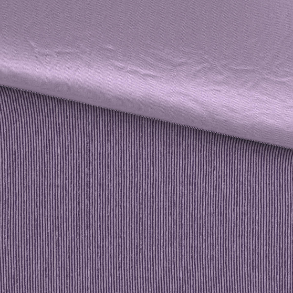 WENDEBETTWÄSCHE Satin 200/200 cm  - Lila, Textil (200/200cm) - Bio:Vio