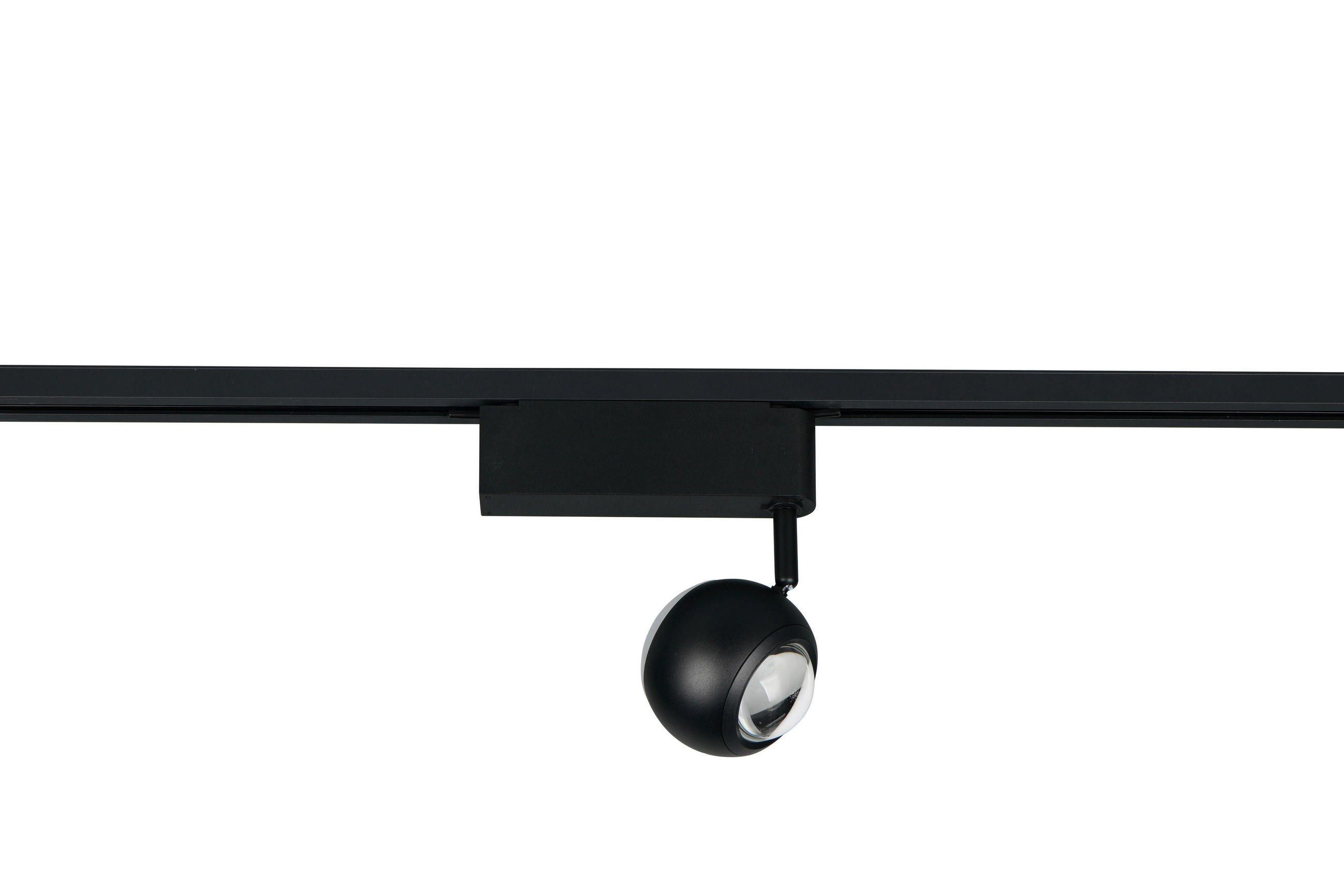 SCHIENENSYSTEM-STRAHLER - Schwarz, Konventionell, Metall (10/19cm) - Trio Leuchten