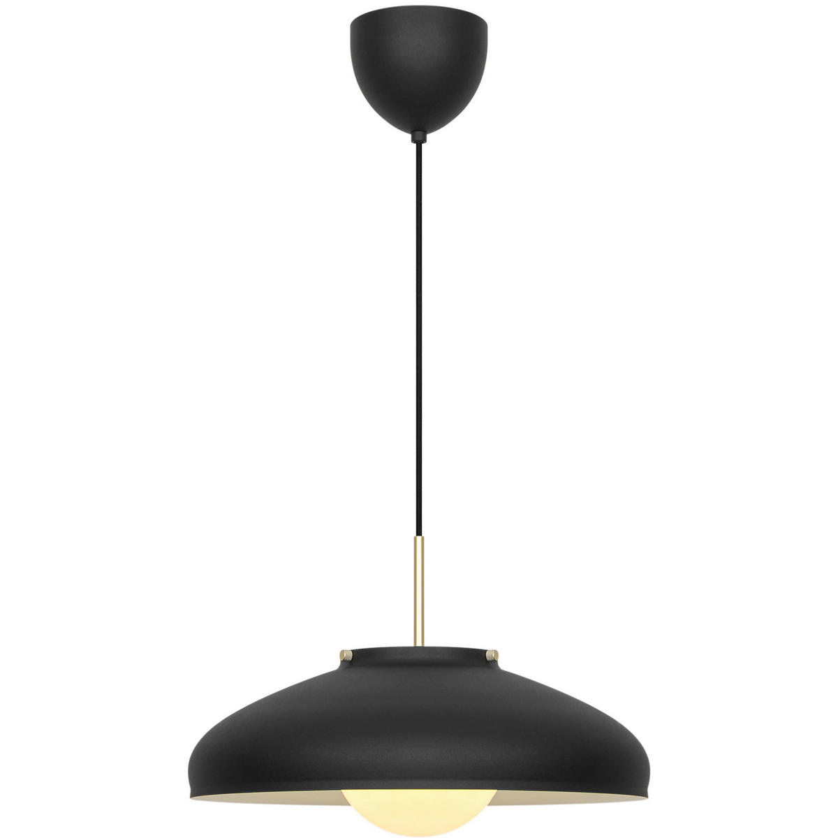 HÄNGELEUCHTE 40/26,4 cm   - Schwarz, KONVENTIONELL, Metall (40/26,4cm) - Nordlux