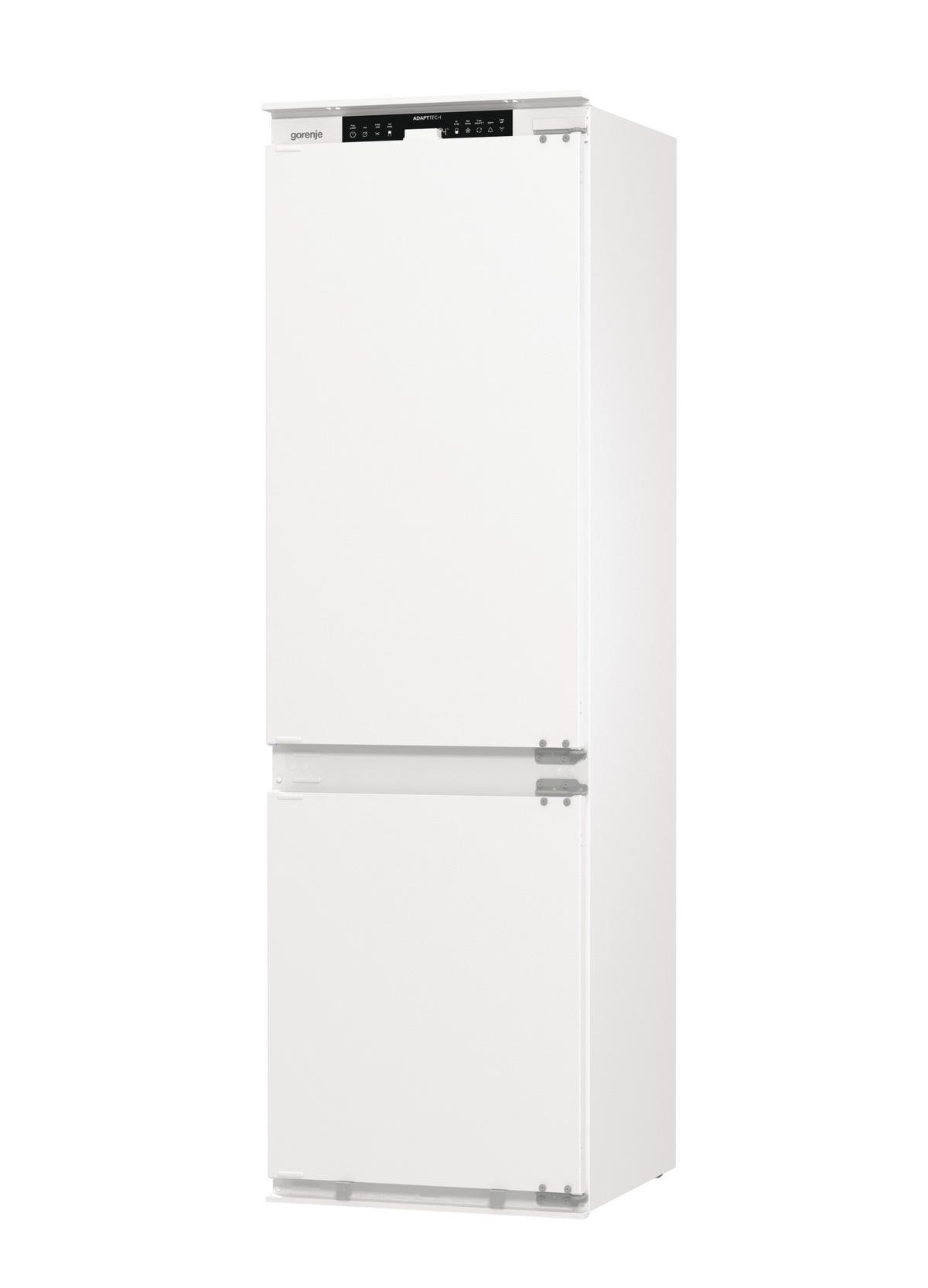 KÜHL-GEFRIER-KOMBINATION NRKI519D61WF  - Weiß, Metall (54/193,2/54,5cm) - Gorenje