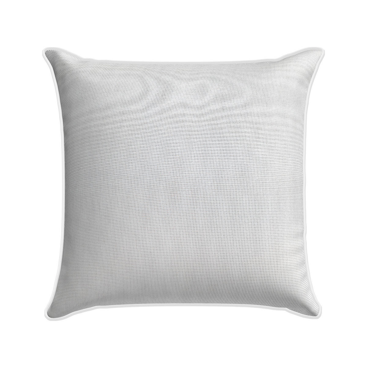 ZIERKISSEN in Creme Uni 48/48 cm  - Creme, Basics, Textil (48/48cm)