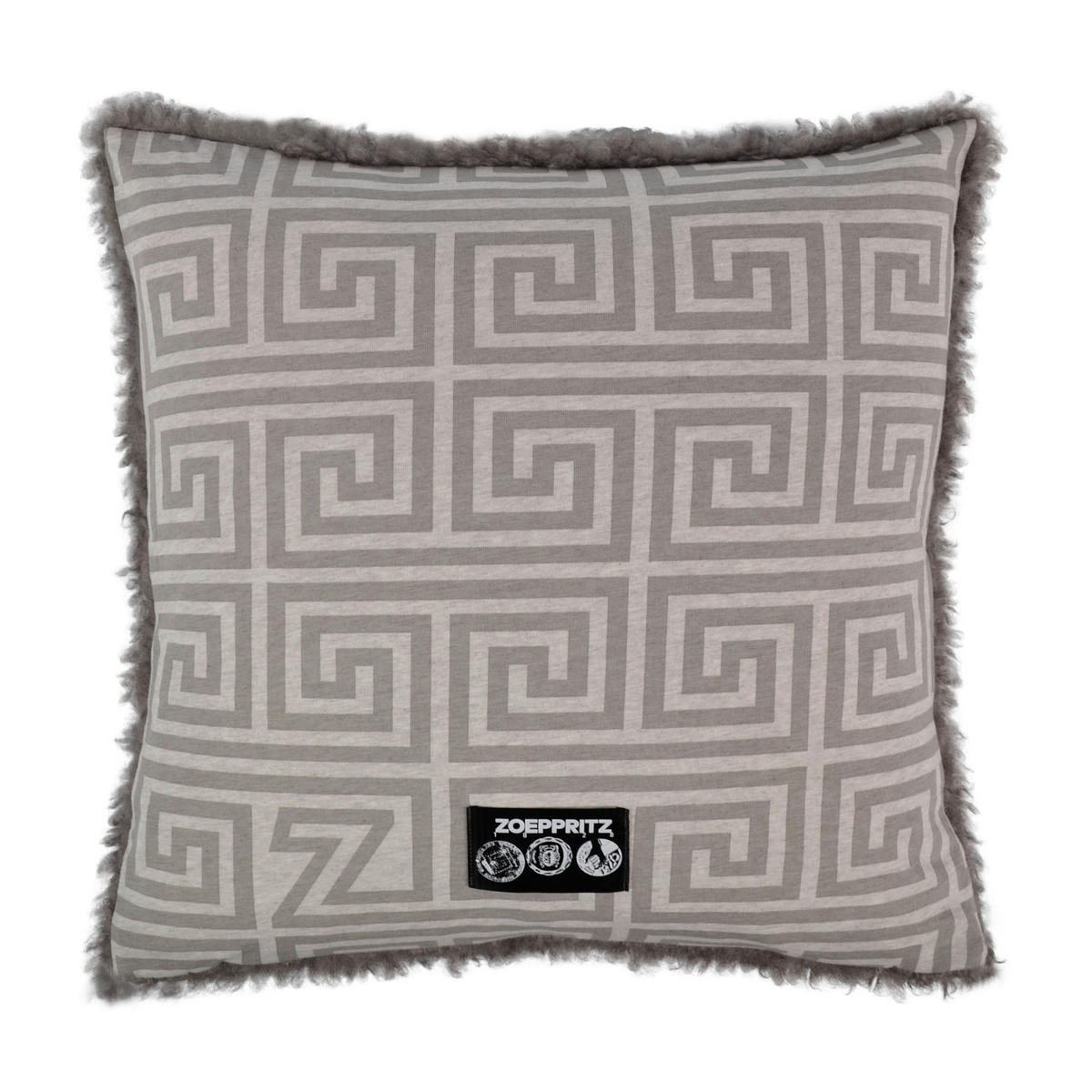 KISSENHÜLLE Reborn Lamb Legacy 50/50 cm  - Graubraun, Basics, Textil (50/50cm) - Zoeppritz