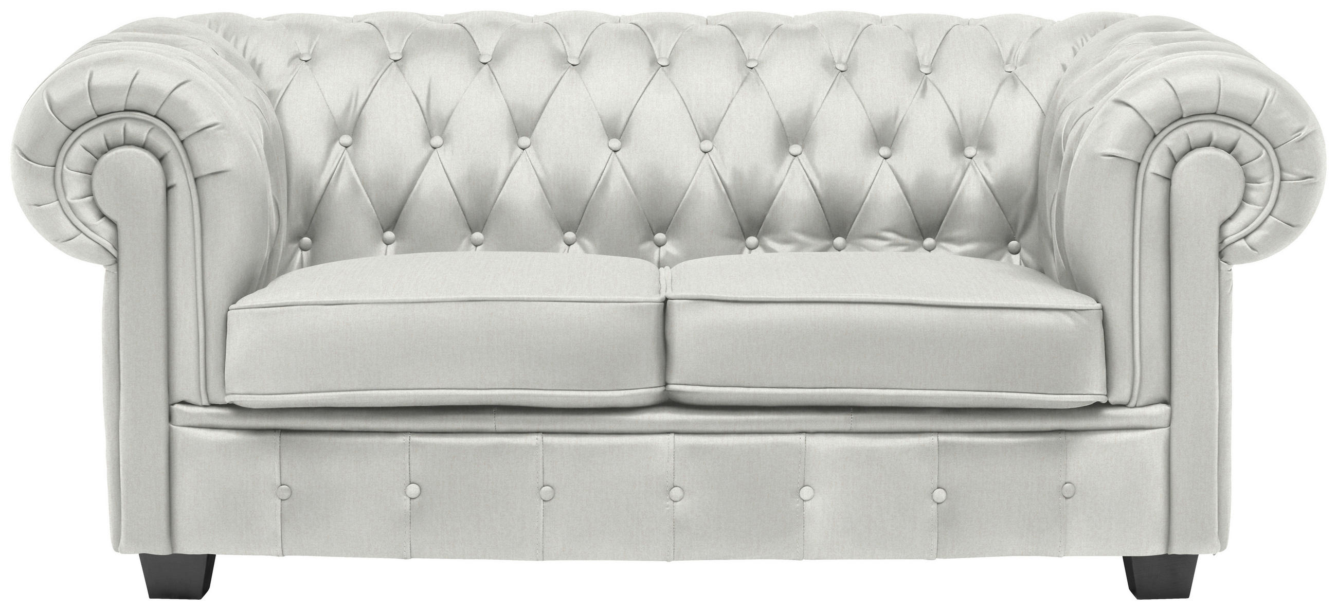 CHESTERFIELD-SOFA in Webstoff Naturfarben  - Wengefarben/Naturfarben, Lifestyle, Holz/Textil (180/76,5/96cm) - Landscape
