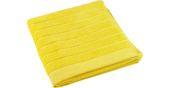 DUSCHTUCH 70/140 cm Gelb - Gelb, Basics, Textil (70/140cm) - Esposa
