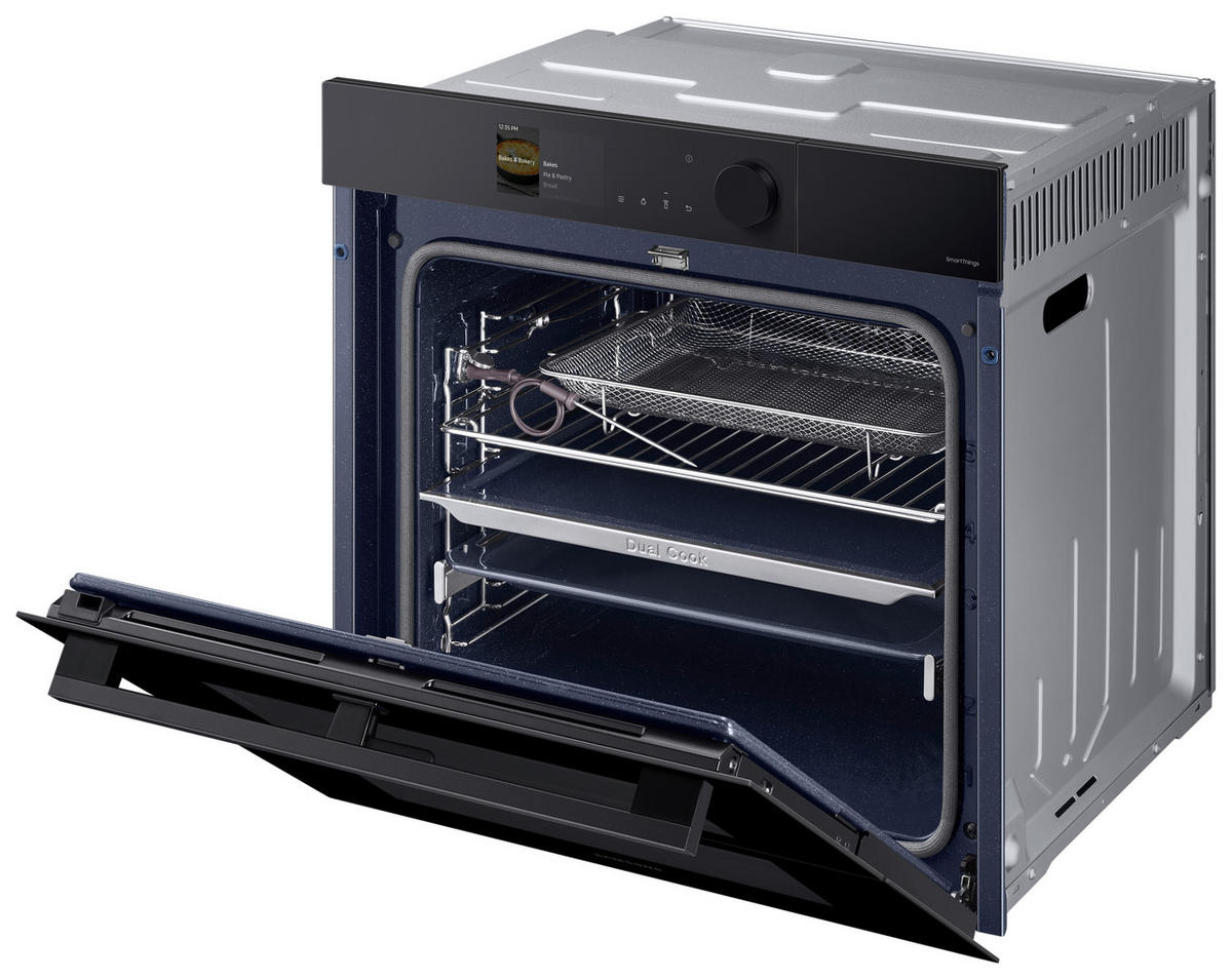 BACKOFEN NV7B6795JAK/U3  - Schwarz, Design, Glas/Metall (59,5/59,5/57,1cm) - Samsung