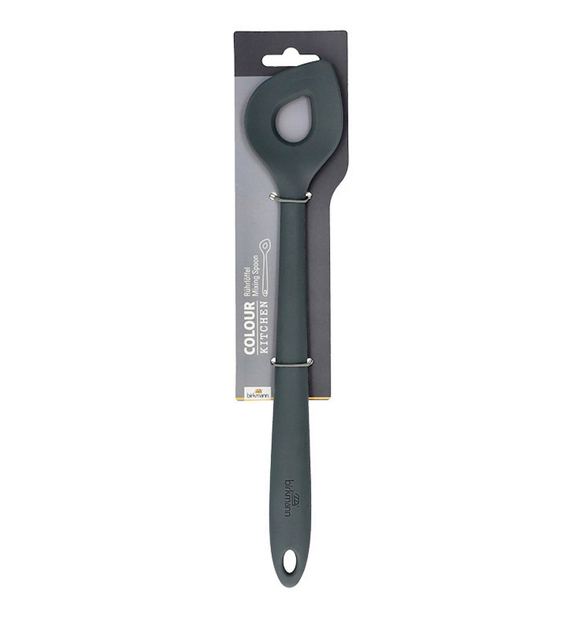 RÜHRLÖFFEL - Grau, Kunststoff (5,5/29,5/1,4cm) - Birkmann